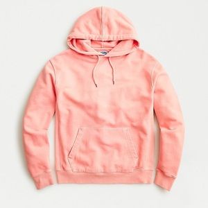 J Crew garment-dyed hoodie sweatshirt